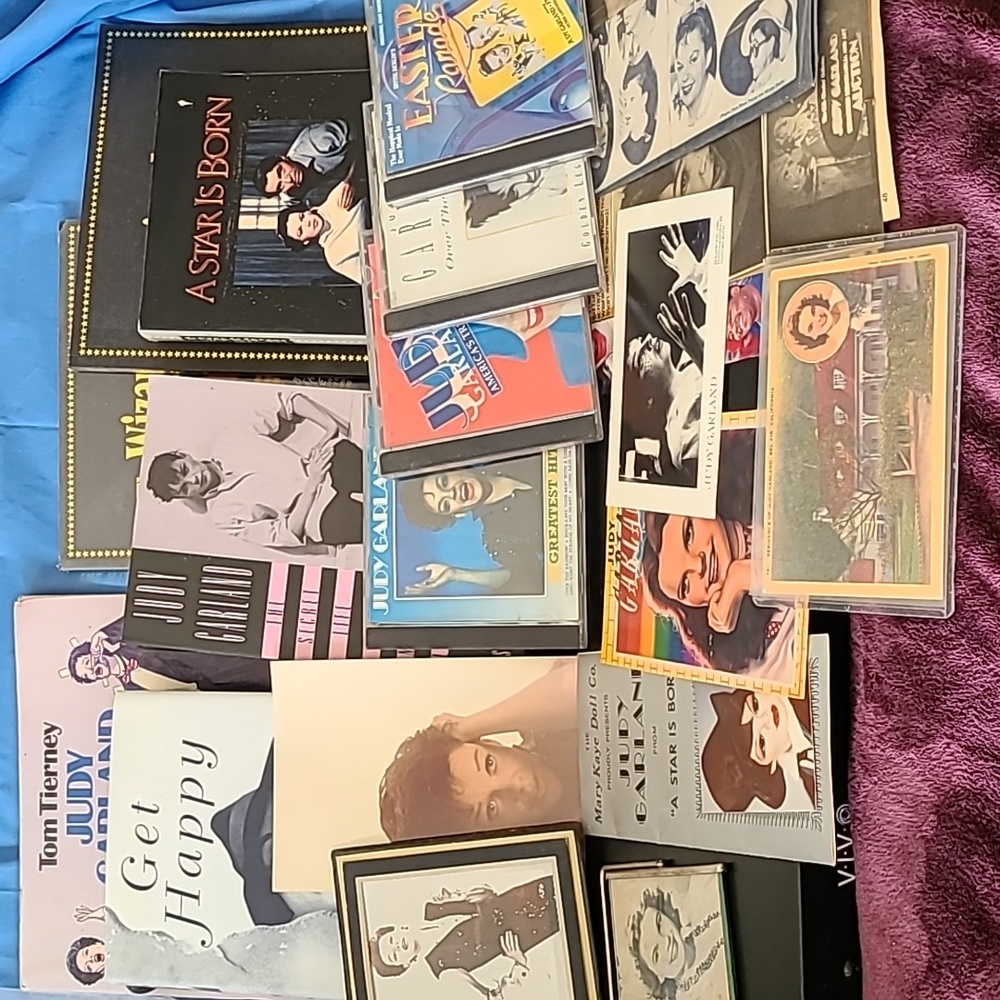 Judy Garland Collection with Rare Candid Photos